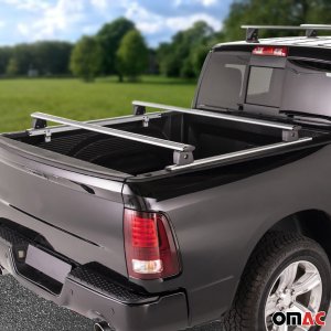 GMC Sierra Truck Rack Bed - Omac - Menabo - Silver - 2019